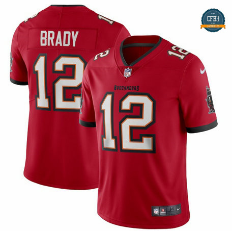 Camiseta Tom Brady, Tampa Bay Buccaneers - Rojo