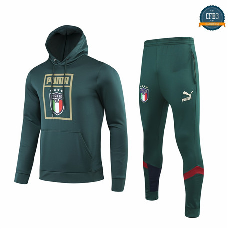 Cfb3 Sudadera con capucha Italia Verde 2019/2020