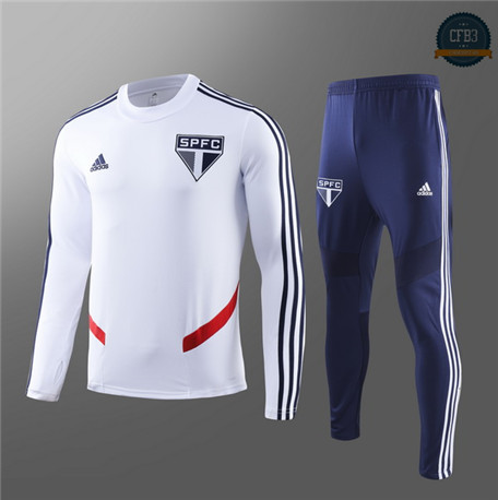 Cfb3 Chandal Niños Sao Paulo Blanco 2019/2020