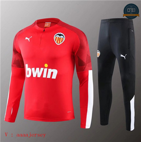 Cfb3 Chandal Niños Valencia Rojo 2019/2020