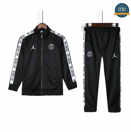 Cfb3 Chaqueta Chandal Niños PSG Negro 2019/2020