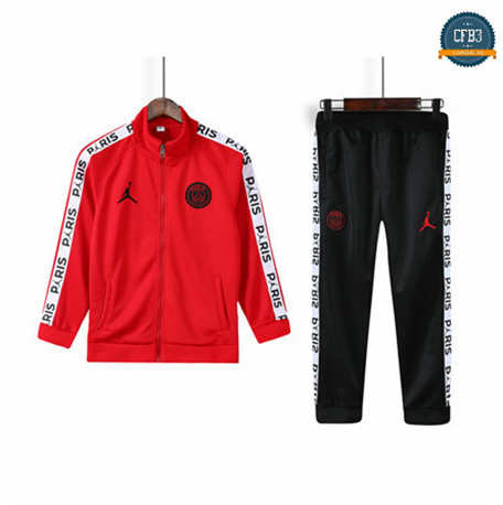 Cfb3 Chaqueta Chandal Niños PSG Rojo 2019/2020