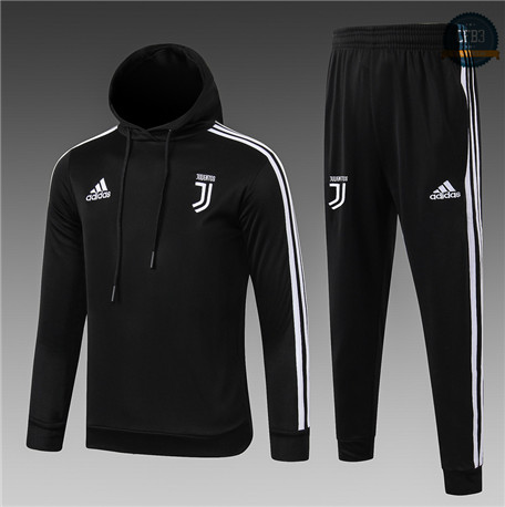 Cfb3 Sudadera con capucha Niños Juventus Negro 2019/2020