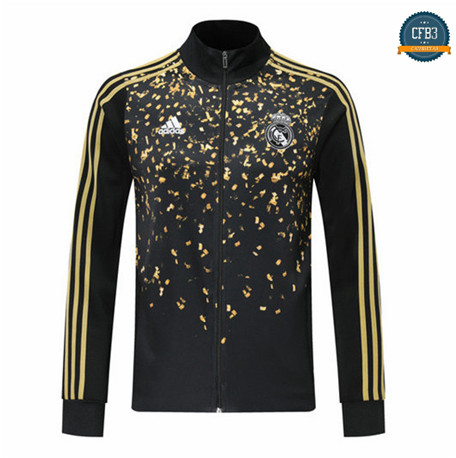 Cfb3 Chaqueta Real Madrid Edición star Negro/Amarillo 2019/2020