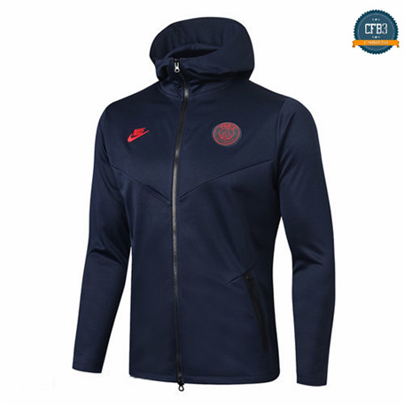 Cfb3 Chaqueta Sudadera con capucha PSG Azul Oscuro 2019/2020