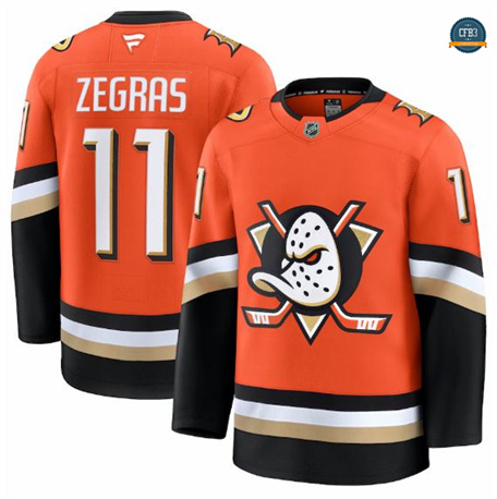 Cfb3 Camiseta Trevor Zegras, Anaheim Ducks - Primera