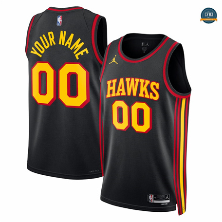 Cfb3 Camiseta Custom, Atlanta Hawks - Statement