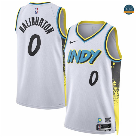 Cfb3 Camiseta Tyrese Haliburton, Indiana Pacers 2024/25 - City
