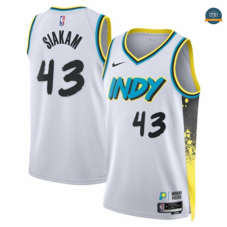 Cfb3 Camiseta Pascal Siakam, Indiana Pacers 2024/25 - City