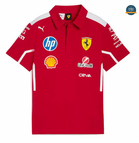 Cfb3 Camiseta Polo Scuderia Ferrari 2025/26