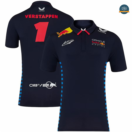 Cfb3 Camiseta Polo Oracle Red Bull Racing 2024 - Max Verstappen