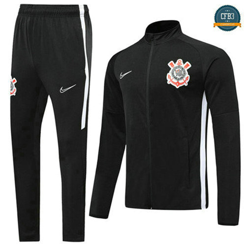 Chaqueta Chándal Corinthians Negro 2019/2020