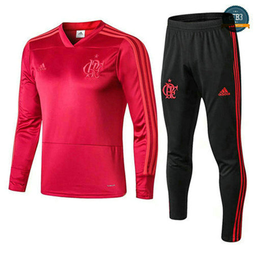 Chándal Flamengo Rosa 2018/2019 Cuello V