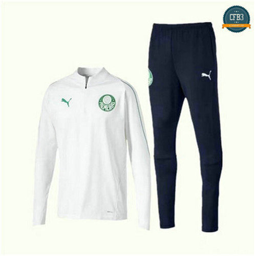 Chándal Palmeiras Blanco + Pantalones Negro 2019/2020