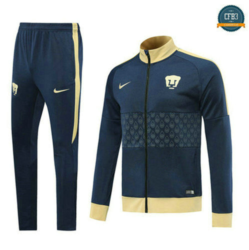 Chaqueta Chándal Pumas UNAM Azul Oscuro 2019/2020