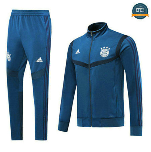 Chaqueta Chándal Bayern Munich Azul Oscuro 2019/2020