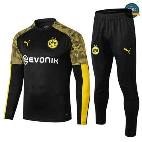 Chándal Borussia Borussia Dortmund BVB Negro 2019/2020