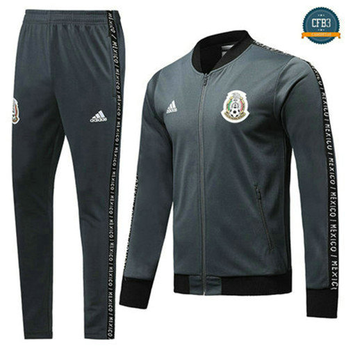 Chaqueta Chándal México Gris Oscuro 2019/2020