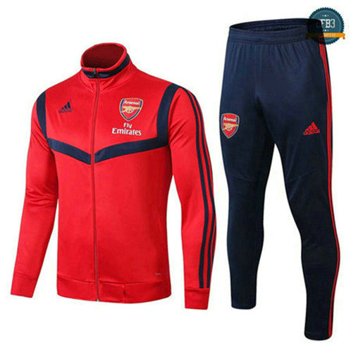 Chaqueta Chándal Arsenal Rojo/Azul 2019/2020 Cuello Alto