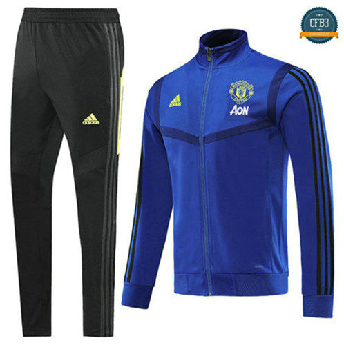 Chaqueta Chándal Manchester United Azul 2019/2020