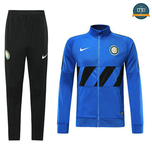 Chaqueta Chándal Inter Milan Azul + Pantalones Negro 2019/2020