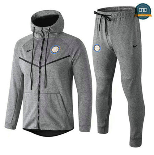 Chaqueta Chándal Sombrero Inter Milan Gris Oscuro 2018/2019