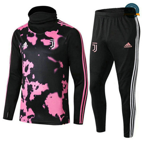 Chándal Juventus Negro/Rosa 2019/2020 Cuello Alto