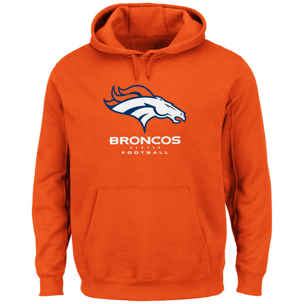 Sudadera con capucha Denver Broncos Naranja