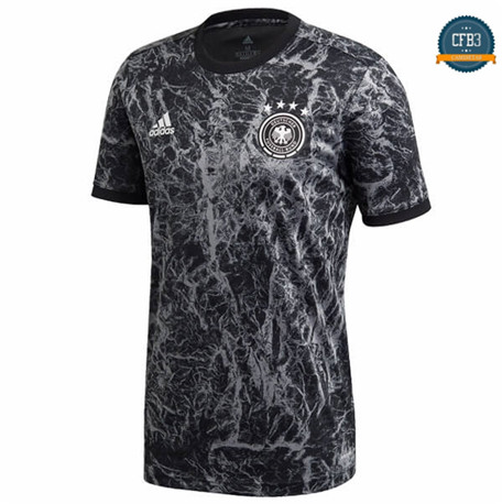 Cfb3 Camiseta Alemania Entrenamiento Pre Match Negro 2020/2021