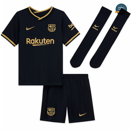 Cfb3 Camiseta Barcelona Niños 2ª Negro/Dorado 2020/2021