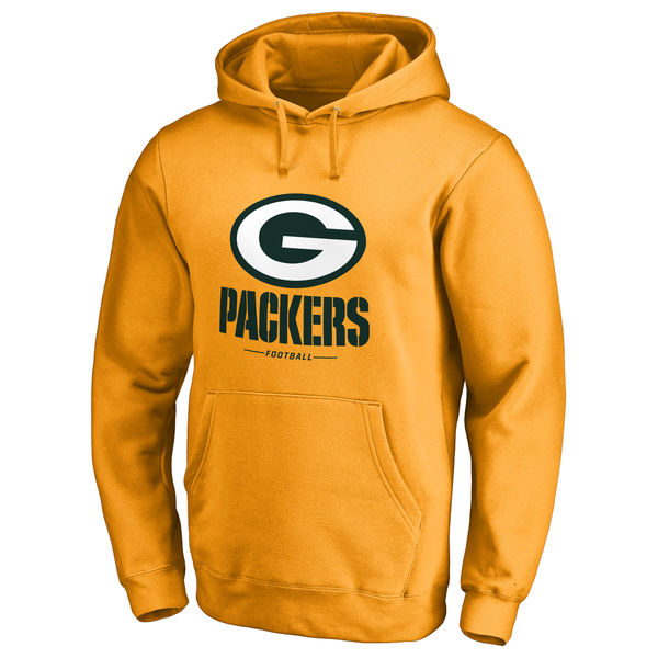 Sudadera con capucha Green Bay Packers Amarillo