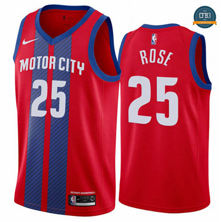 Derrick Rose, Detroit Pistons 2019/20 - City Edition