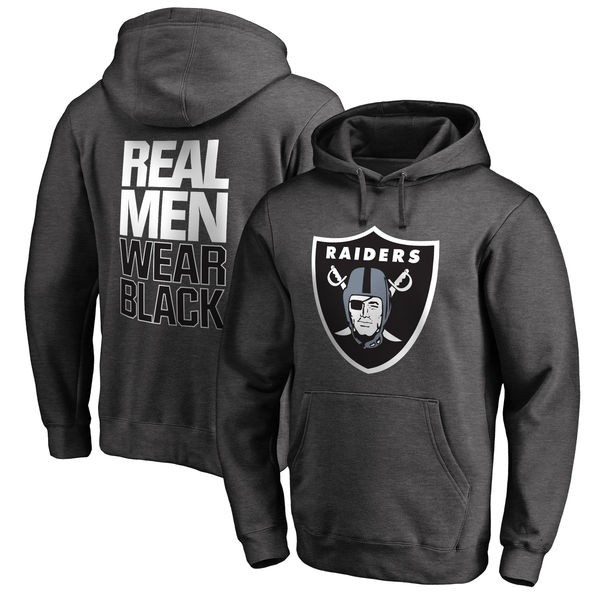 Sudadera con capucha Oakland Raiders Gris