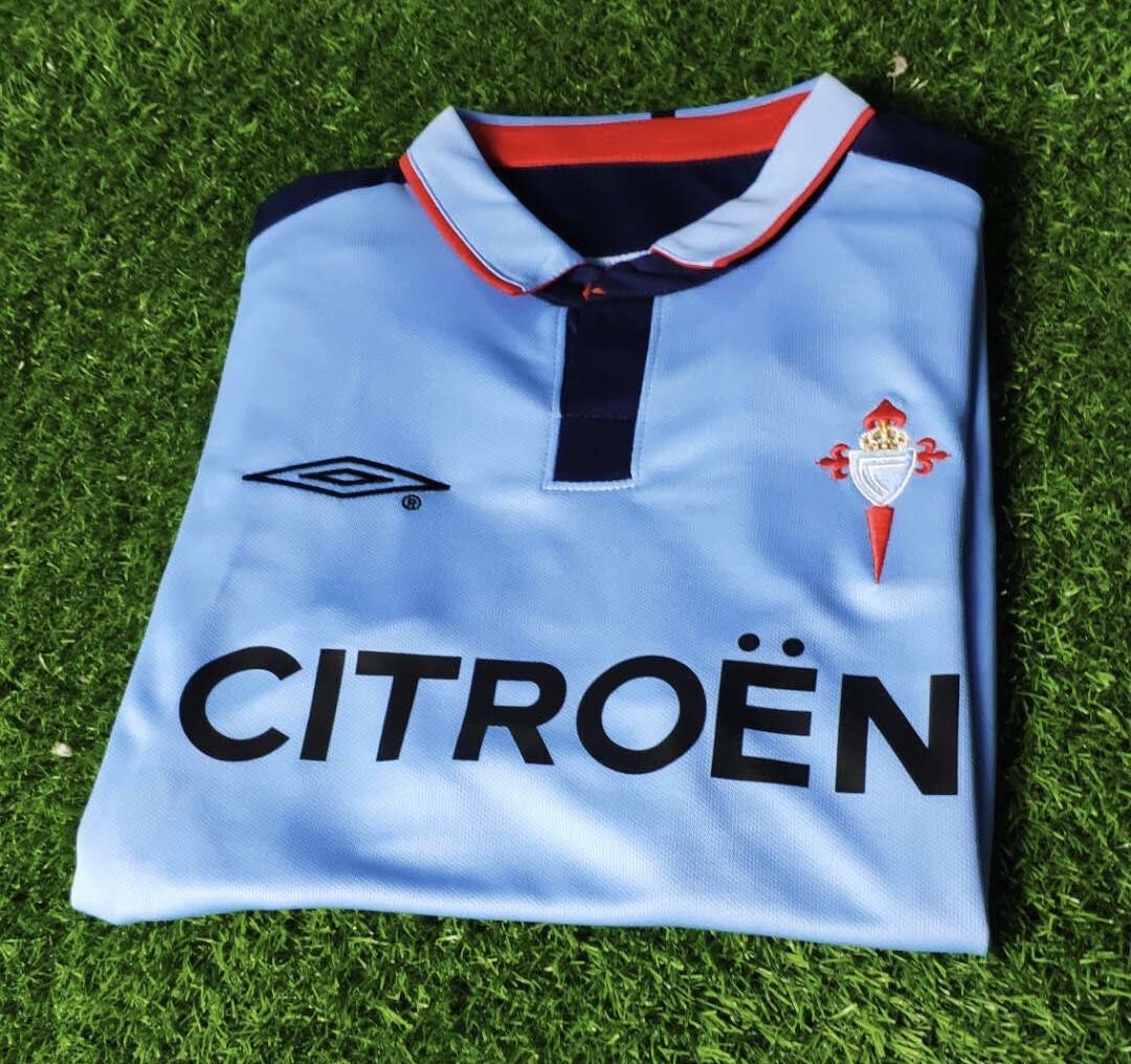 Retro Camiseta Celta de Vigo FC 1ª Equipación Azul